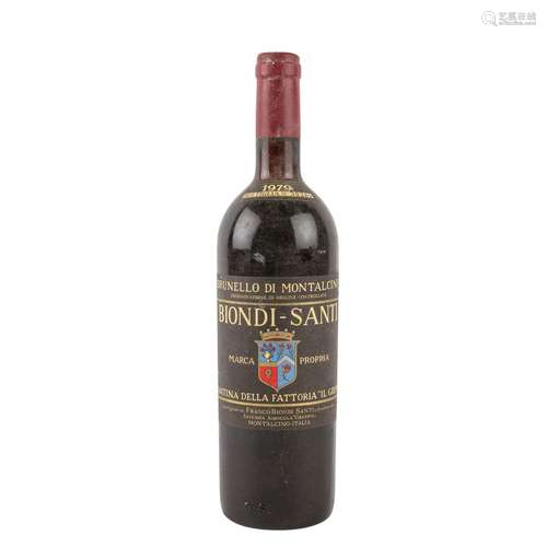 BRUNELLO DI MONTALCINO 1 Flasche "Biondi-Santi Greppo A...