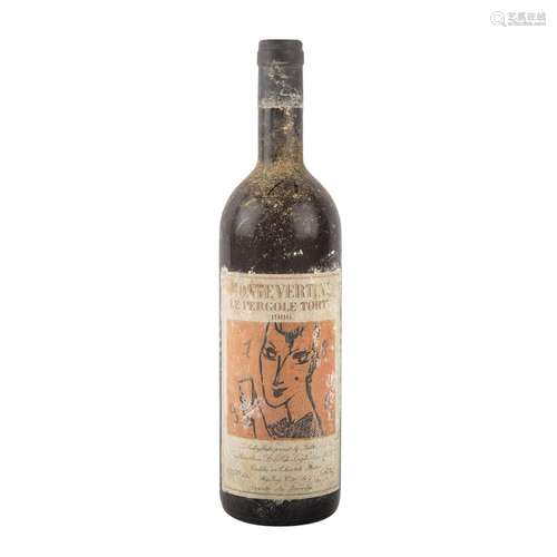 MONTEVERTINE 1 Flasche "Le Pergole Torte", 1986