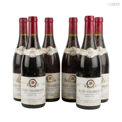 DOMAINE HARMAND-GEOFFROY 6 Flaschen 1997,