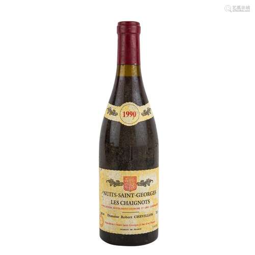 DOMAINE ROBERT CHEVILLON 1 Flasche Les Chaignots 1990,