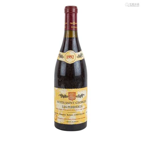 DOMAINE ROBERT CHEVILLON 1 Flasche Les Perrières 1992,