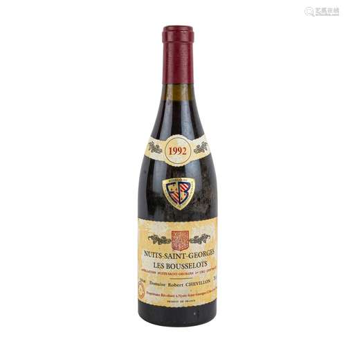 DOMAINE ROBERT CHEVILLON 1 Flasche Les Bousselots 1992,