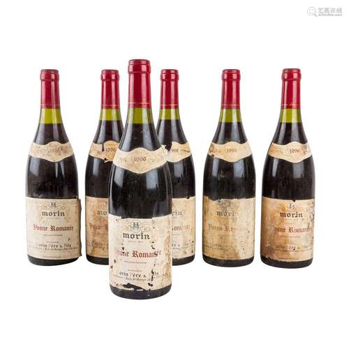 MORIN PÈRE ET FILS 6 Flaschen Vosne Romanée 1996,