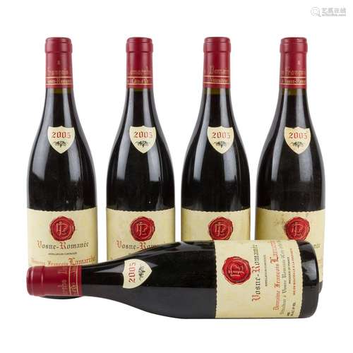 DOMAINE FRANCOIS LAMARCHE 5 Flaschen "Vosne Romanée&quo...