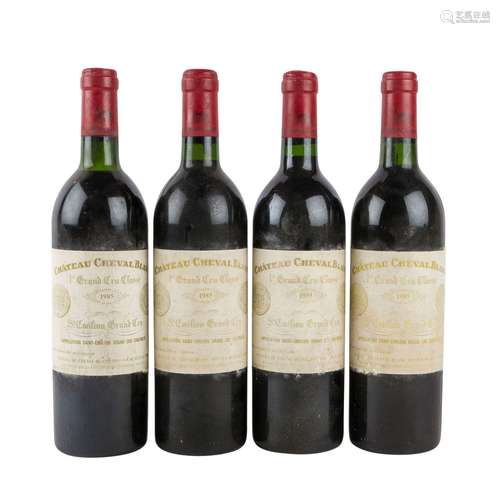 CHÂTEAU CHEVAL BLANC 4 Flaschen 1985,