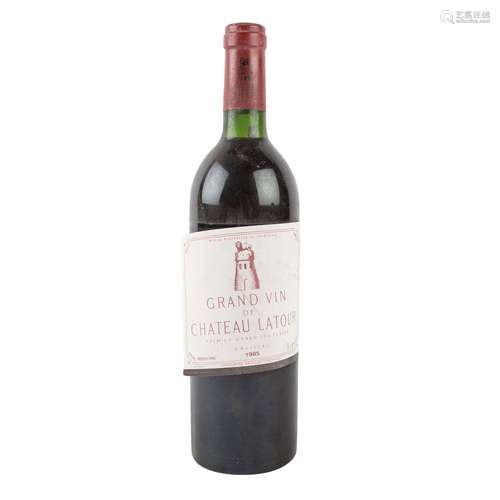 CHÂTEAU LATOUR 1 Flasche "Pauillac", 1985