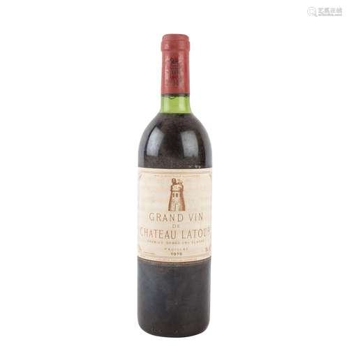 CHÂTEAU LATOUR 1 Flasche "Pauillac", 1979