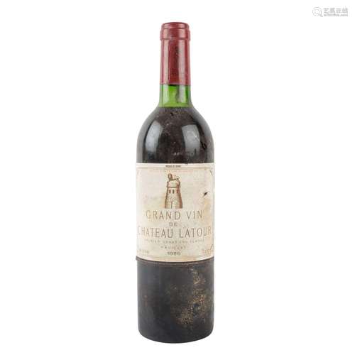 CHÂTEAU LATOUR 1 Flasche "Pauillac", 1986