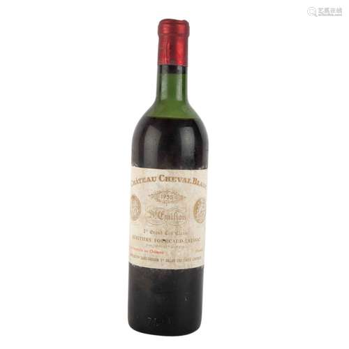 CHÂTEAU CHEVAL BLANC 1 Flasche 1958,