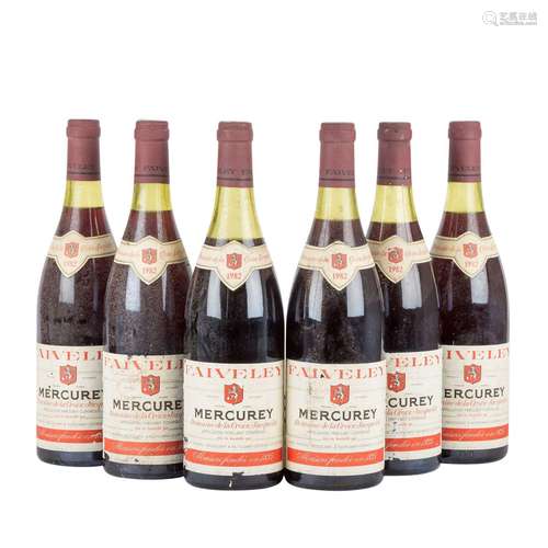 DOMAINE DE LA CROIX JACQUELET 6 Flaschen "Faiveley Merc...