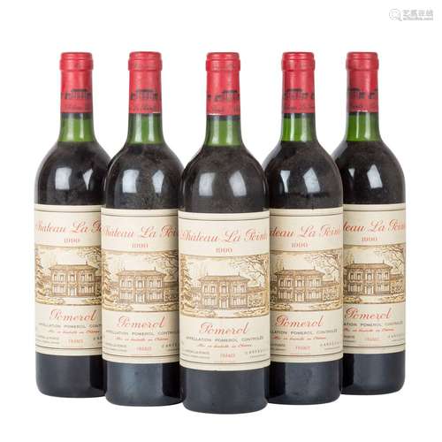 CHÂTEAU LA POINTE 5 Flaschen "Pomerol" 1990