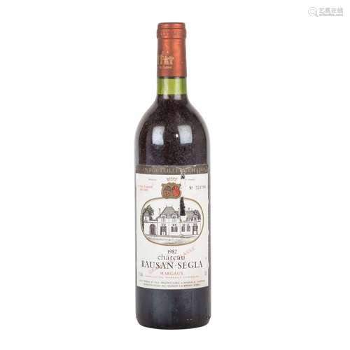 CHATEAU RAUSAN-SÉGLA 1 Flasche "Margaux", 1982