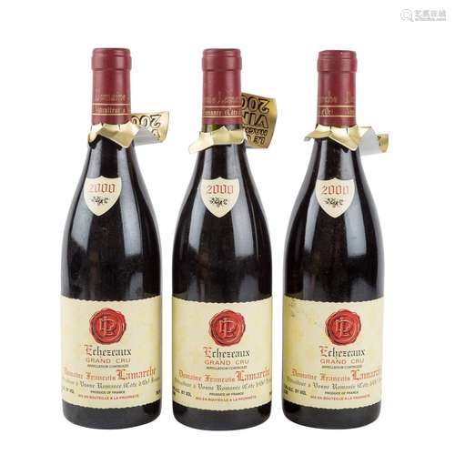 DOMAINE FRANCOIS LAMARCHE 3 Flaschen "Echezaux" 20...