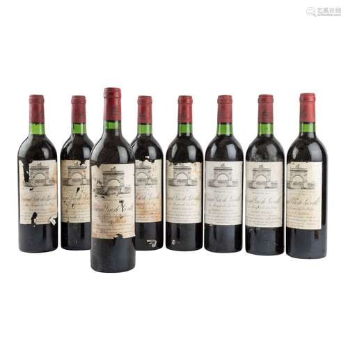 CHÂTEAU LÉOVILLE 8 Flaschen "Grand Vin de Léoville du M...