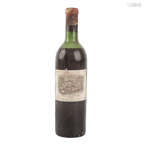 CHÂTEAU LAFITE 1 Flasche "Rothschild" 1962