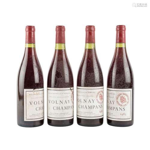 DOMAINE MARQUIS D'ANGERVILLE 4 Flaschen "Volnay Champan...