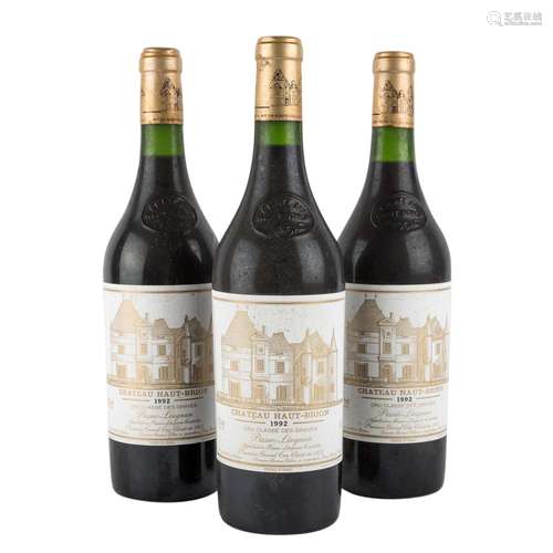 CHÂTEAU HAUT-BRION 3 Flaschen "Pessac-Léognan" 199...