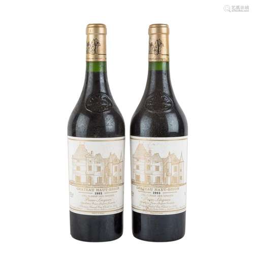 CHÂTEAU HAUT-BRION 2 Flaschen "Pessac-Léognan" 199...