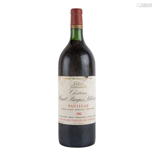 CHÂTEAU HAUT-BAGES-LIBÉRAL 1 Magnumflasche 1985