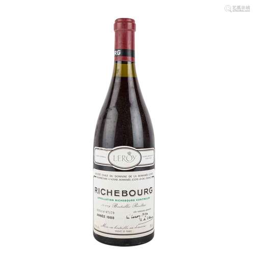 DOMAINE DE LA ROMANÉE-CONTI 1 Flasche RICHEBOURG 1988