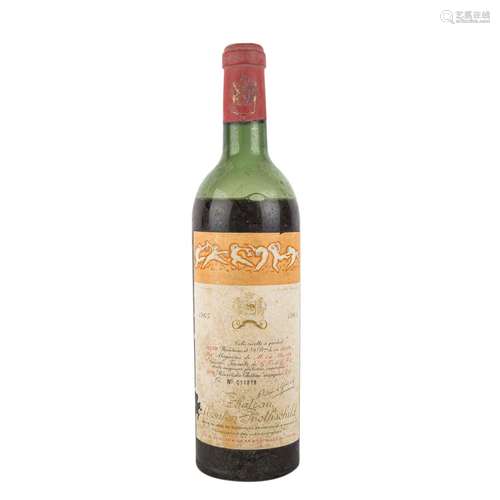 CHÂTEAU MOUTON 1 Flasche ROTHSCHILD 1965