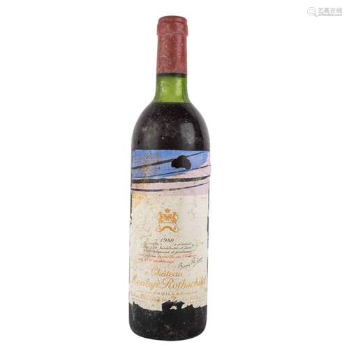 CHÂTEAU MOUTON 1 Flasche ROTHSCHILD 1980