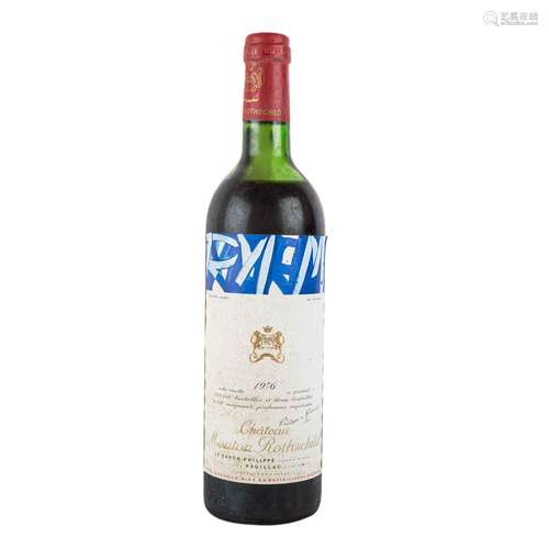 CHÂTEAU MOUTON 1 Flasche ROTHSCHILD 1976