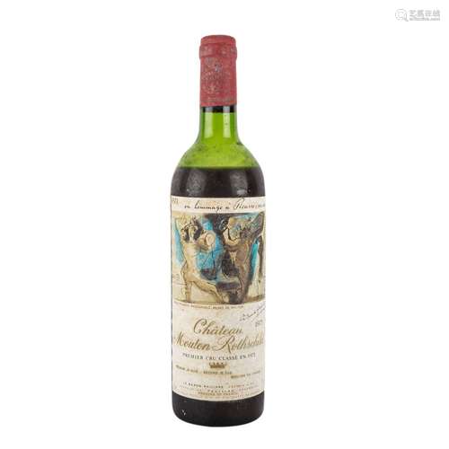 CHÂTEAU MOUTON 1 Flasche ROTHSCHILD 1973