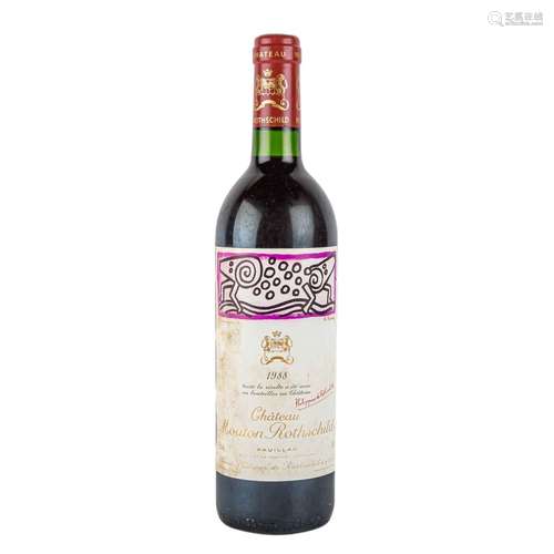 CHÂTEAU MOUTON 1 Flasche ROTHSCHILD 1988