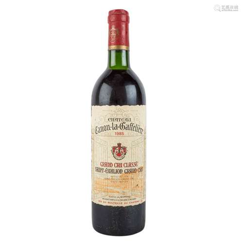 CHÂTEAU CANON-LA-GAFFELIÈRE 1 Flasche ST.EMILION 1985