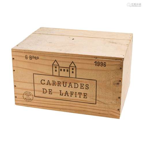 CHÂTEAU LAFITE 6 Flaschen ROTHSCHILD 'Carruades de Lafite' m...