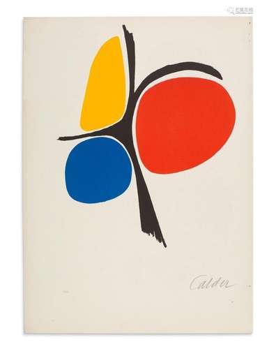 Alexander CALDER<br />
(1898-1976)<br />
Tree in colors<br /...