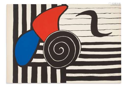 Alexander CALDER <br />
(1898-1976)<br />
Hélices, 1969<br /...