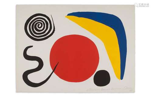 Alexander CALDER <br />
(1898-1976)<br />
Fronton, 1965<br /...