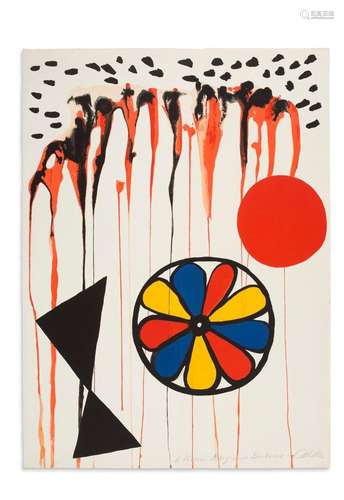 Alexander CALDER <br />
(1898-1976)<br />
La Mousson<br />
L...