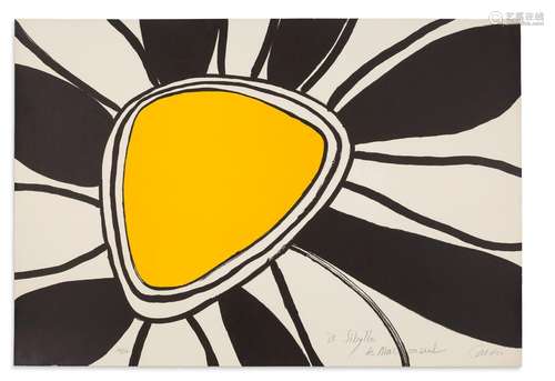 Alexander CALDER<br />
(1898-1976)<br />
Fleur d'hélice, 196...