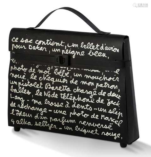 BEN <br />
(né en 1935) <br />
Ce sac contient un billet d'a...