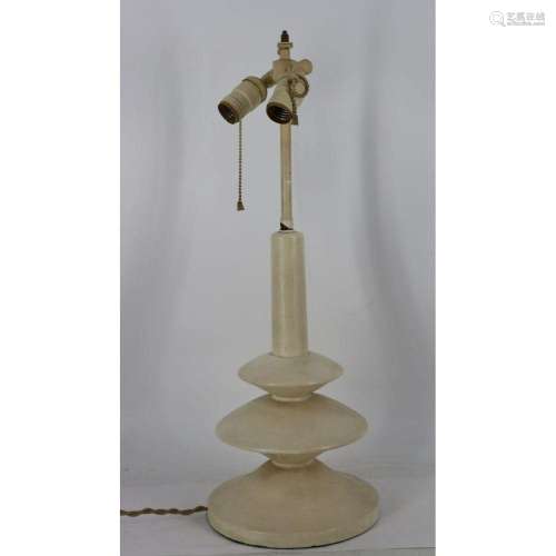 After Giacometti Plaster Table Lamp
