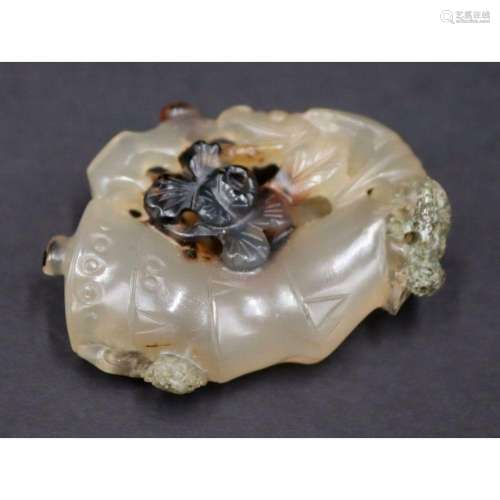 19th Century Chinese Agate Pendant.