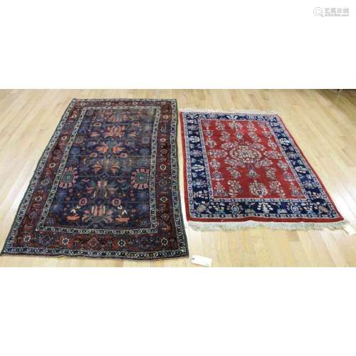 2 Vintage & Finely Hand Woven Carpets