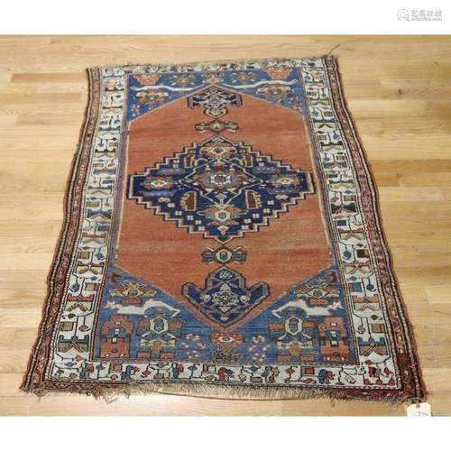 Antique And Finely Hand Woven Kazak Style Carpet.