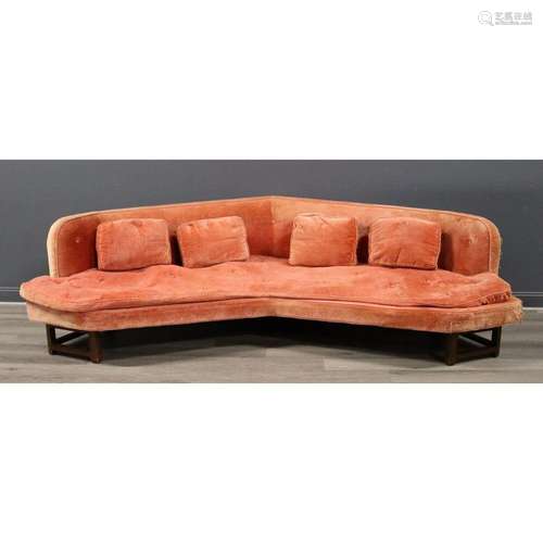 Midcentury Edward Wormley, Dunbar, "Angle" Sofa.