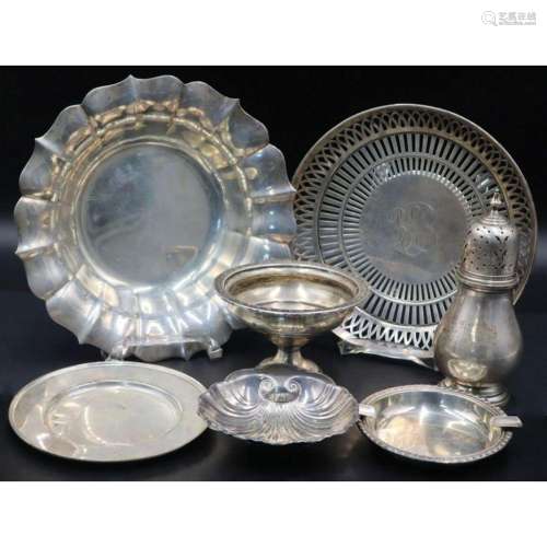 STERLING. 7 Pcs. of American Sterling Hollowware.