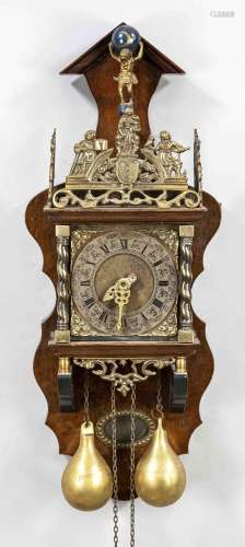 Small Frisian half-case clock,