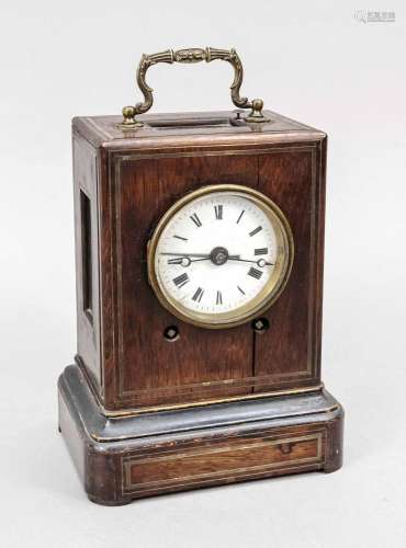 Table clock with alarm and str