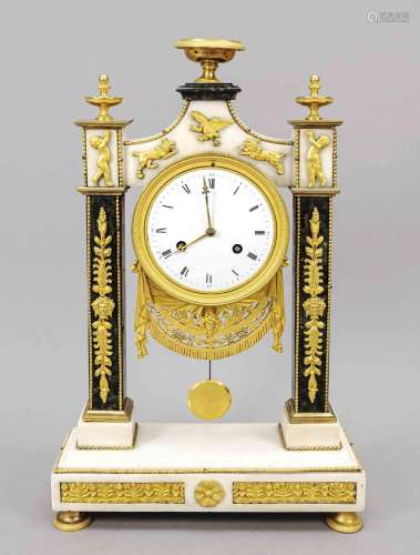 Empire column clock, 1st half