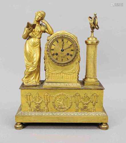 Empire pendulum, France, 1st h