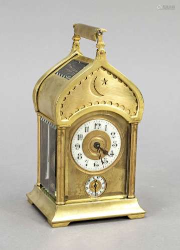 Travelling alarm clock, end of