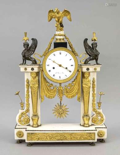 Portal clock, France, 1st half