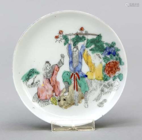 Small plate, China, Qing dynas